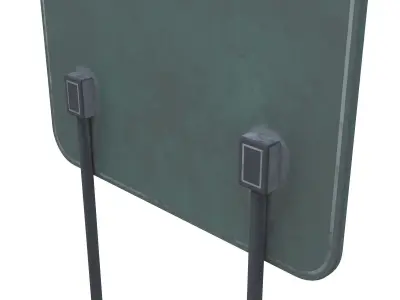 Street Sign 14 3D model