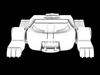 Thundertank 3D model