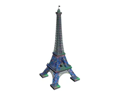 Eiffel Tower 3D model