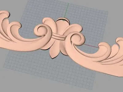 CNC 3D relief models STL format file used for artcam aspire E390 3D model