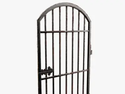 Medieval Door  Low-poly 3D model