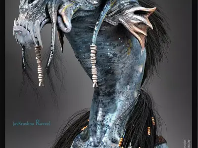 Sebulba dragon head 3D print model