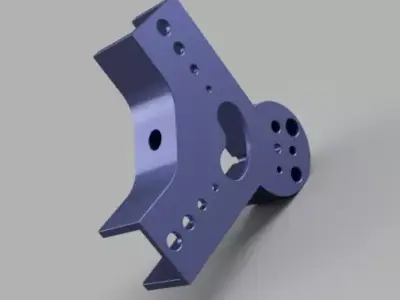90-Degree Woodworking Clamp Bracket 3D print model
