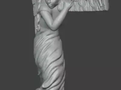 Guardian Angel Home Decor 3D print model
