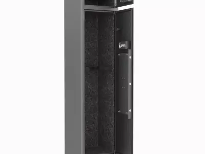 Branded 8 Gun Safe 3 PIN 3D model
