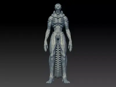 Godzilla 2016 Fifth Form  3D print model 3D model