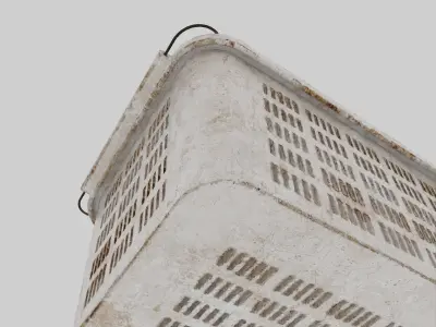 Hong Kong Vegetable Case 3D model