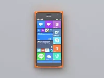 Nokia Lumia 730 3D model