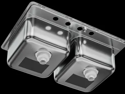 Sink Franke EVDAS801-20 3D model