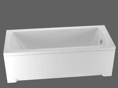 OPTIMA RECTANGULAR BATH Free 3D model