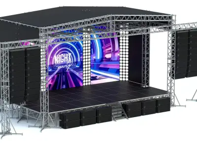 Concert Stage 01 3D model