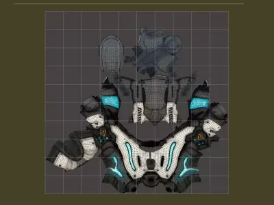 Starpiercer Low-poly 3D model