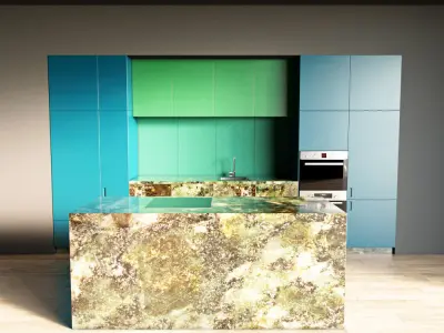 93-Kitchen9 matte 8 3D model