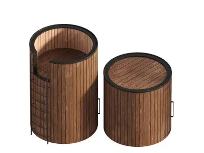 Lumi Pod Sauna 3D model