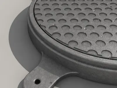 casr iron hatch 3D model