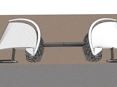 Entrance Gate 3D model buy