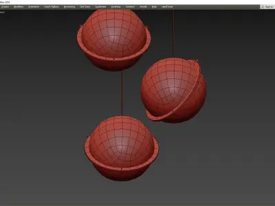 Clam by Daniel Schofield Low-poly 3D model