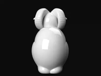 Ram Sculpture 3D print model purchase
