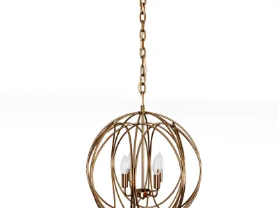 Arbor Lamp Cage 3D model