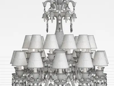 Baccarat Zenith Flou 3D model