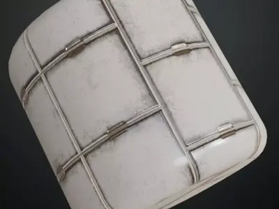 Silver Metal Plate PBR Seamless Texture