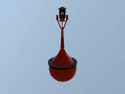 Water buoy 3D model
