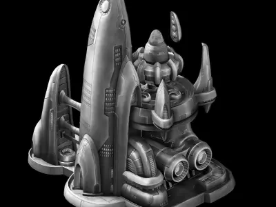 Fortress-generator 03 3D model