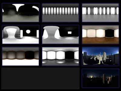 FREE HDRi environments packs  Studio Lights See examples Texture