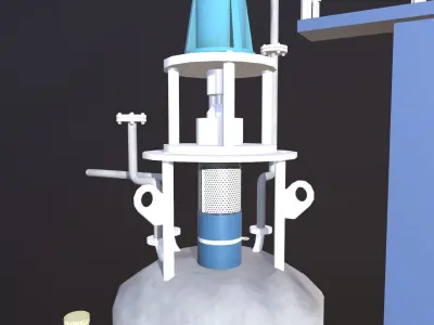 Steam Condensate Low-poly 3D model
