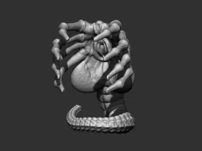 Facehugger Alien 3D print model