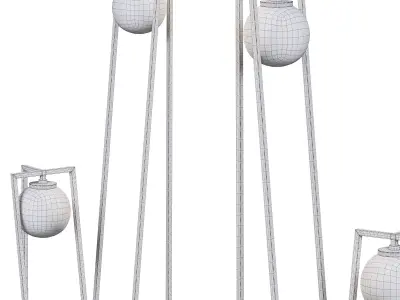 MOON EYE FLOOR LAMP By Lacasa 3D model