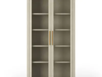 Restoration Hardware Glass Cabinet 3D model