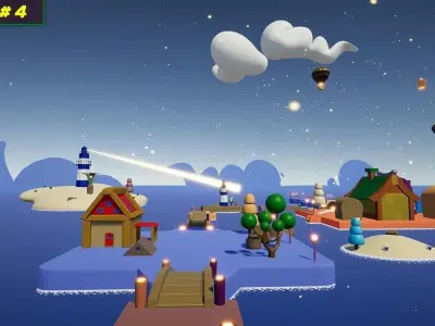 Advance Fantasy Environment 3D model