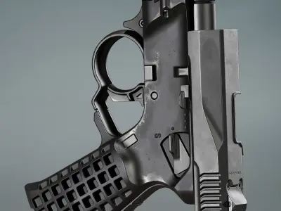 pew pew - Refuser Tech Low-poly 3D model