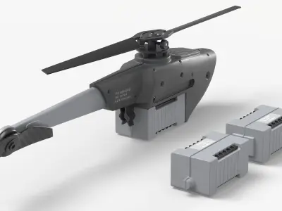  Black Hornet 4 UAS Nanodrone in Storage Case 