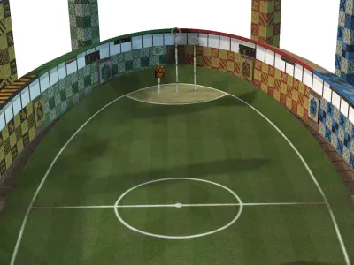 Quiddich Stadium 3D model