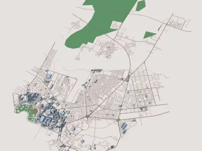 Jazan City Saudi Arabia 3D model