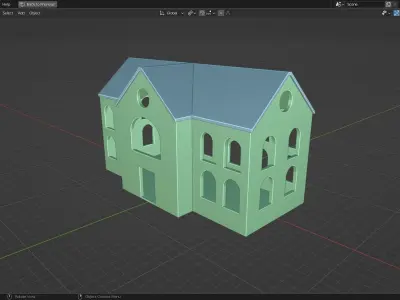 House for birds Birdhouse 3D model