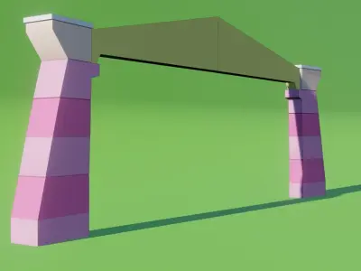 Welcome Arch 1 3D model