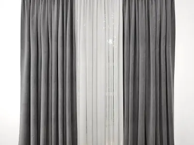 Curtain 3D model