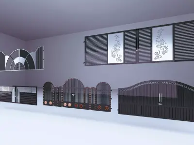 5 GATES 3D model