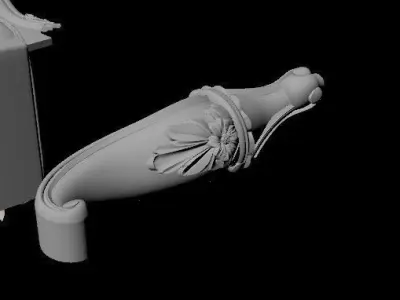 sofa High quality 3d models for processing on a cnc machine  3D model