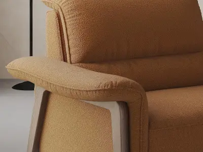Mid Century interior scene  3D model shop