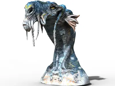 Sebulba dragon head 3D print model