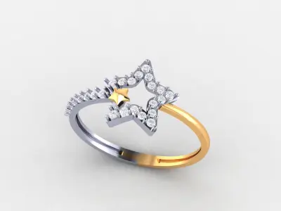 100 LIGHT WEIGHT LADIES RINGS LOT 3D print model