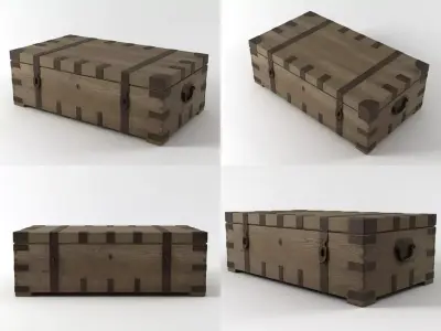 Coffee trunk 3D model