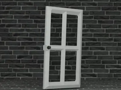 3d door Free 3D model