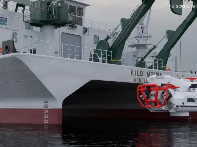  Kilo Moana Research Ship with Nato Submarine 