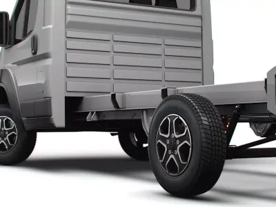 Citroen Jumper Chassis SingleCab L2 2026 3D model