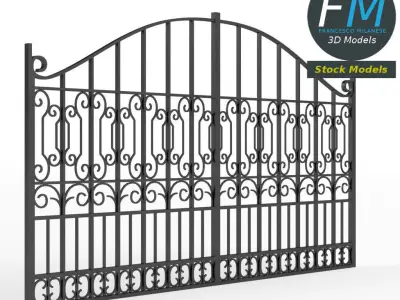 Iron gate 3 3D model